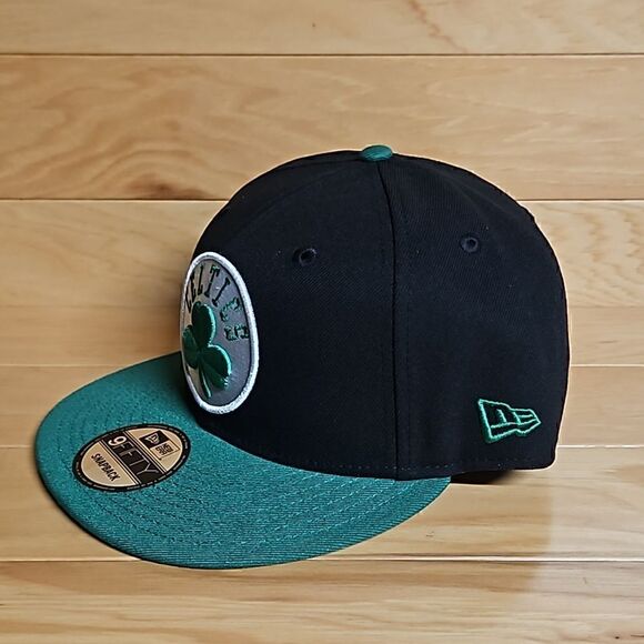 New Era 9Fifty Boston Celtics 2024 NBA Finals Side Patch Snapback Hat OSFM - Picture 5 of 8